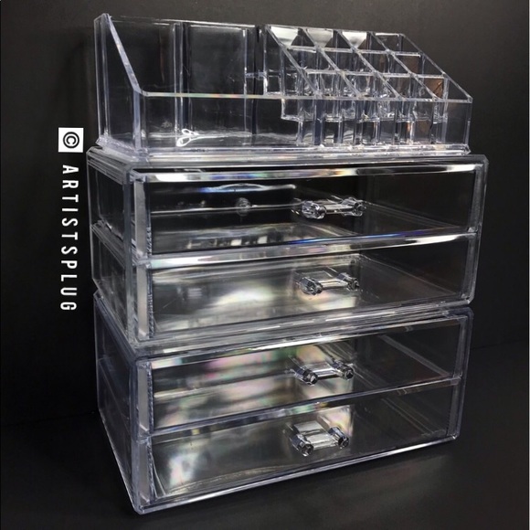 ONE LEFT!🌟 ACRYLIC MAKEUP DRAWER ORGANIZER SET 3 - Picture 4 of 7